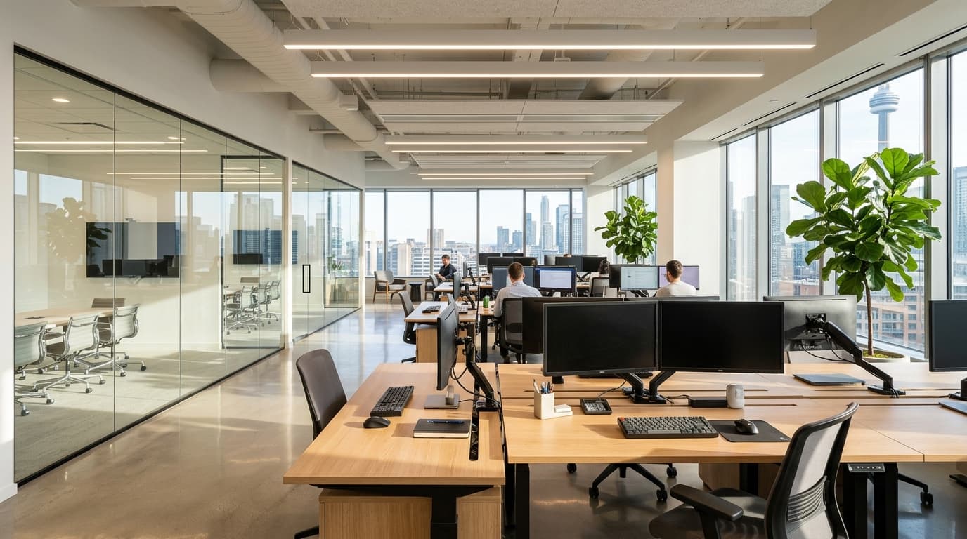 Modern Toronto Commercial Workspace